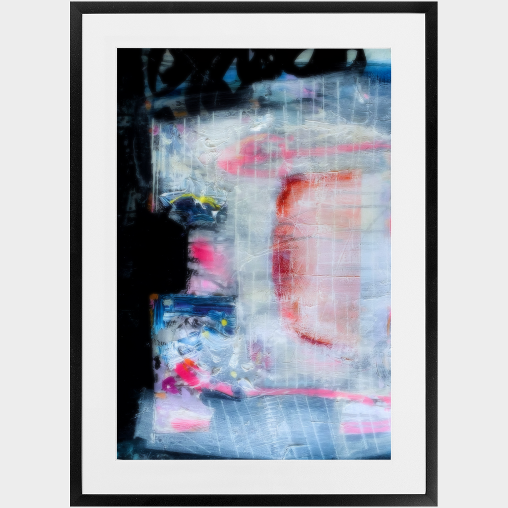 UNTITLED VK7S|Black Framed Abstract Art