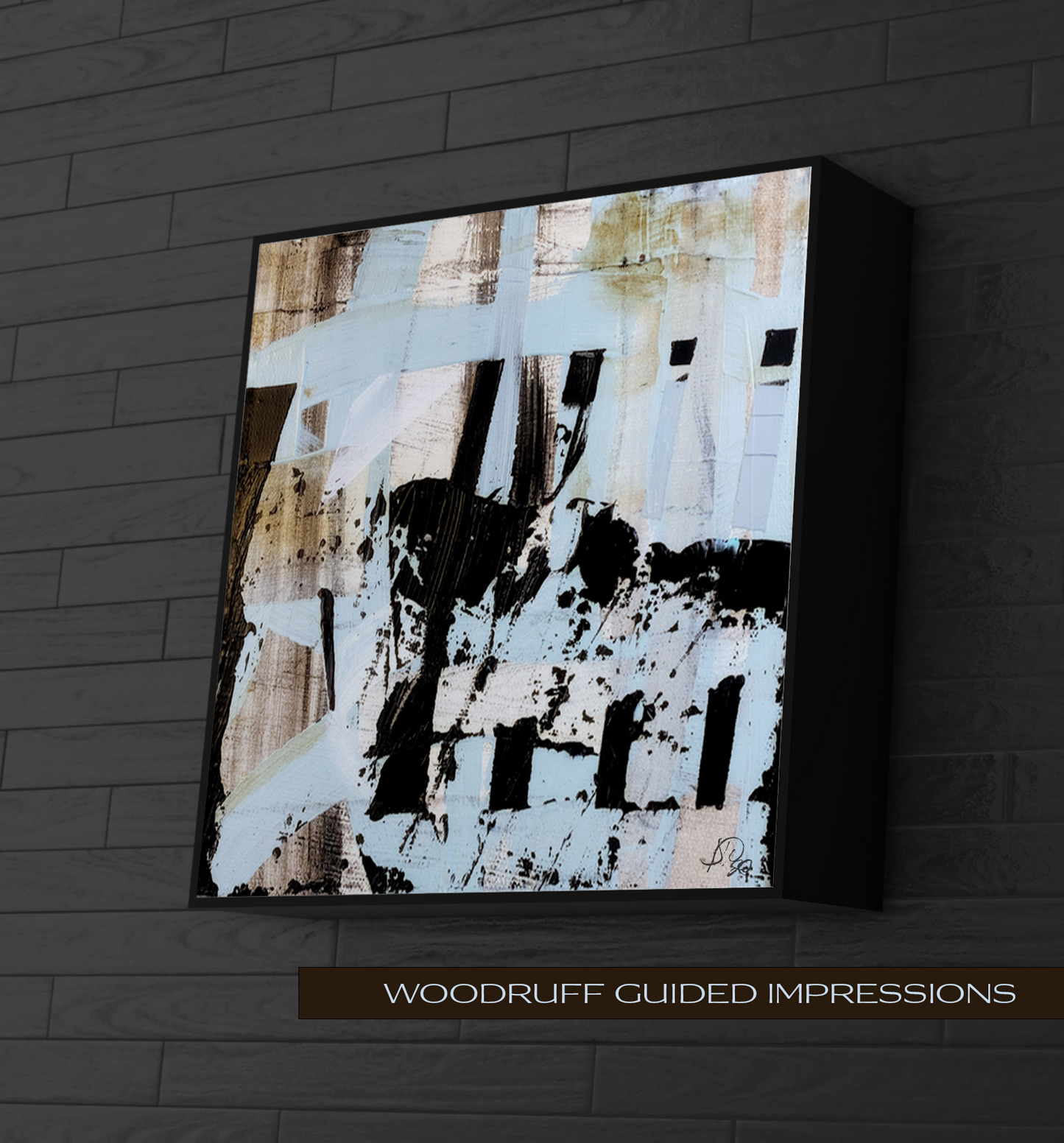 "Ladies Lunch" | Large Framed Canvas Print